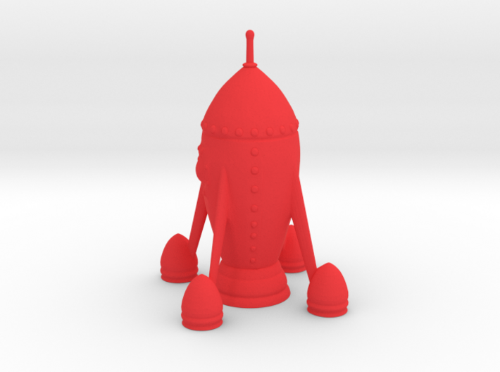 Rocket 3d printed