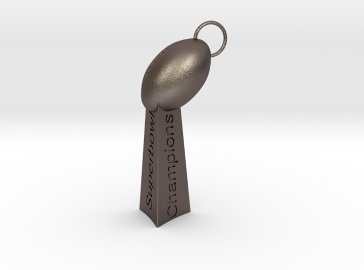 Lombardi Superbowl LII Trophy Keychain 3d printed