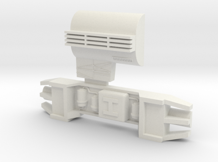 Hyuga and Howitzer Greeblies for Y-Wing 3d printed