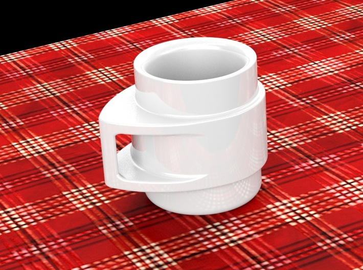 Coffee Mug 3d printed View 2