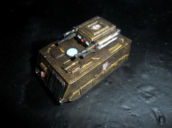 MG144-Aotrs13A Vampire Lord 3d printed Hull Replicator 2, turret WSF
