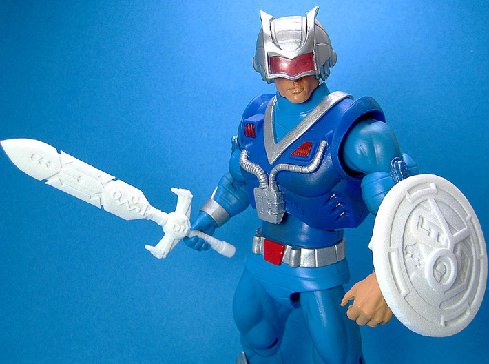 Cosmic Weapons Pack for MOTU and Similar Figures 3d printed 