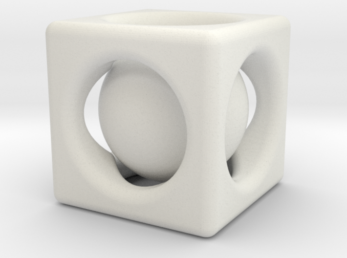 Ball In Cube 3d printed