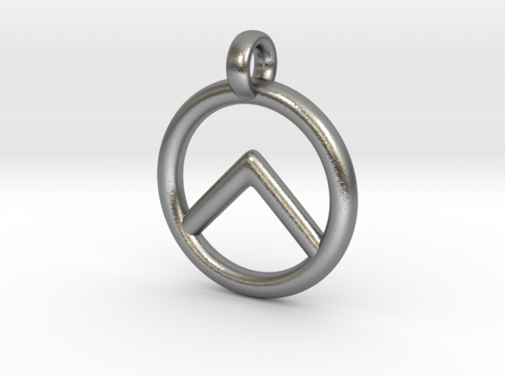 Spartan Shield Pendant/Keychain 3d printed