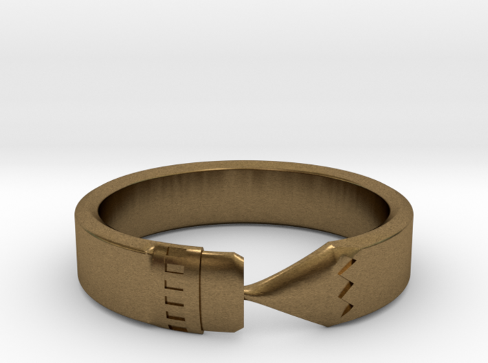 Pencil Ring, Size 8 3d printed