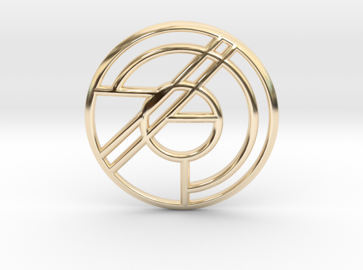 Emblem Pendant 3d printed
