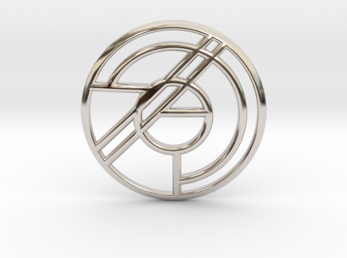 Emblem Pendant 3d printed