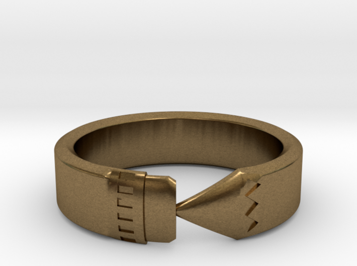 Pencil Ring, Size 5 3d printed