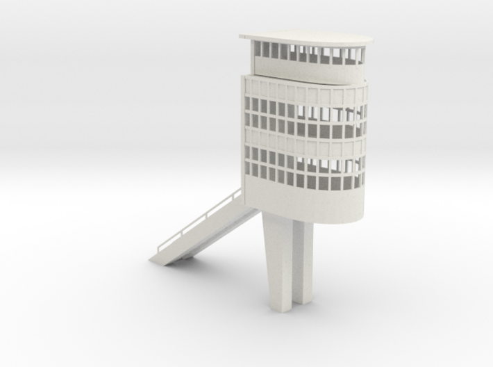 Control Tower Autodromo Monza - Slot car 3d printed Control Tower Autodromo Monza -slot car