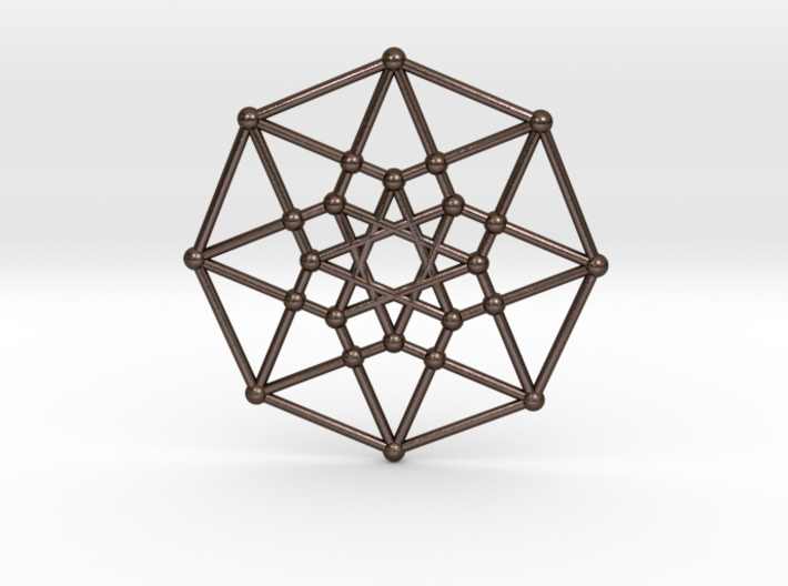 Tesseract - 4d Hypercube - E4 3d printed