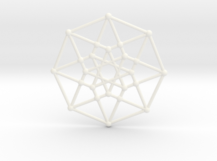 Tesseract - 4d Hypercube - E4 3d printed 