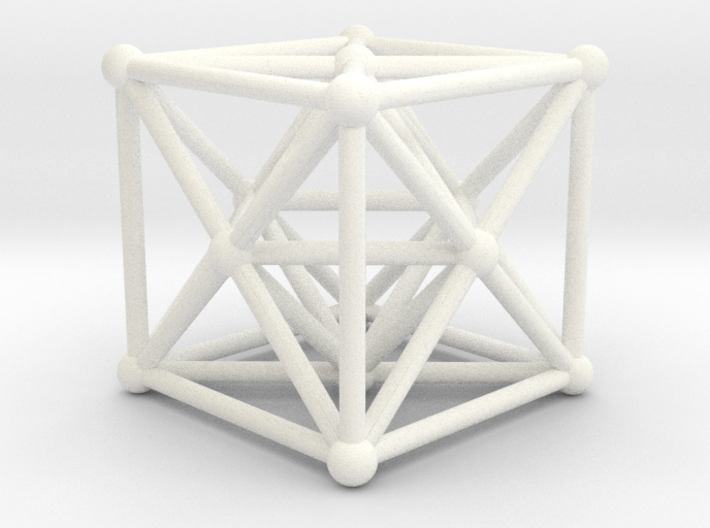 Metatron's Cube - Merkaba Cube 3d printed
