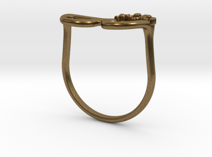Glass Ring 3d printed