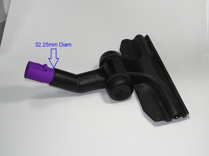 For Dyson V7/V8 Adapter 32mm 'Standard' tools 3d printed 