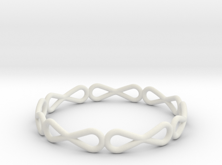 Infinity Bracelet 3d printed