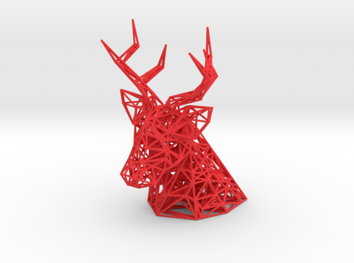 Deer Head wall mount 3d printed