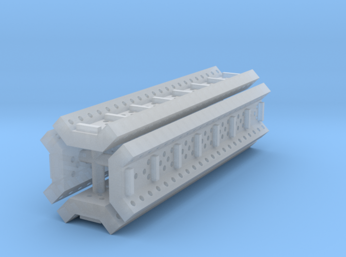 EQ23C Sand Channel (set of four) (1/144) 3d printed