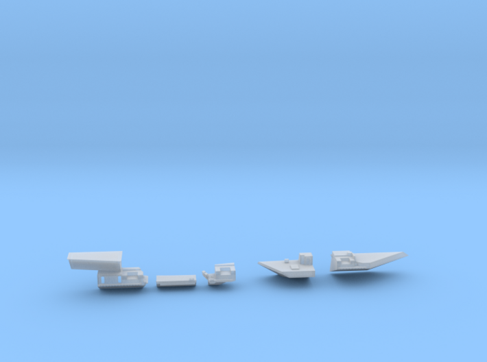 1:350 Scale USS Theodore Roosevelt 1986-1997 Updat 3d printed