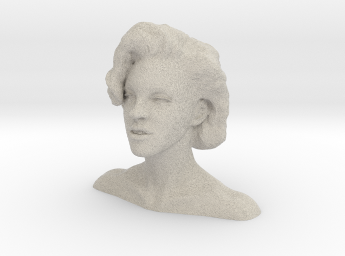 Marilyn Monroe bust 3d printed
