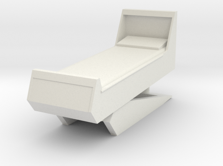 Sickbay Bed (Star Trek Classic), 1/9 3d printed