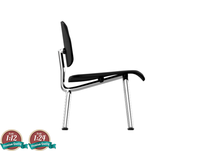 Miniature Eames LCM -  Leather - Charles Eames 3d printed 1:24 Eames LCM - Charles Eames