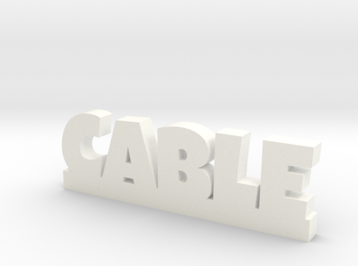 CABLE Lucky 3d printed
