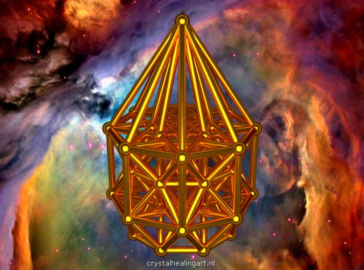 Tesseract Matrix Stargate 3d printed Artist impression of the tesseract matrix stargate