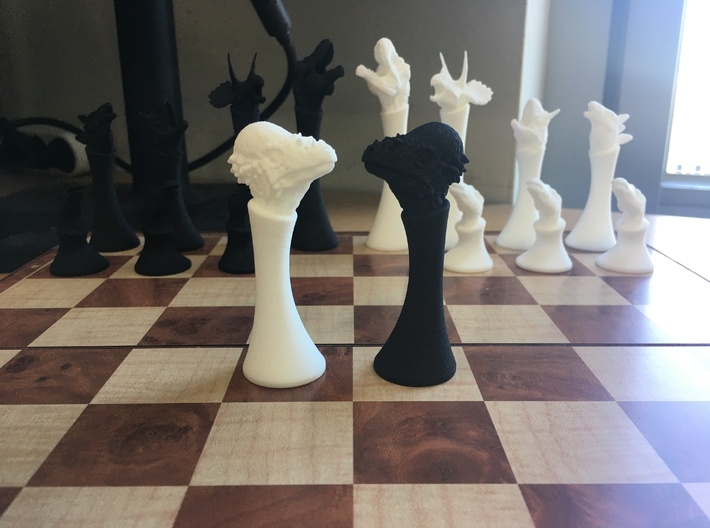 (Chess) Pachycephalosaurus Bishop 3d printed