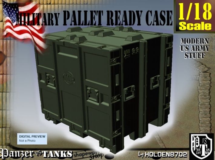 1-18 MM08 Pallet Ready Case 3d printed
