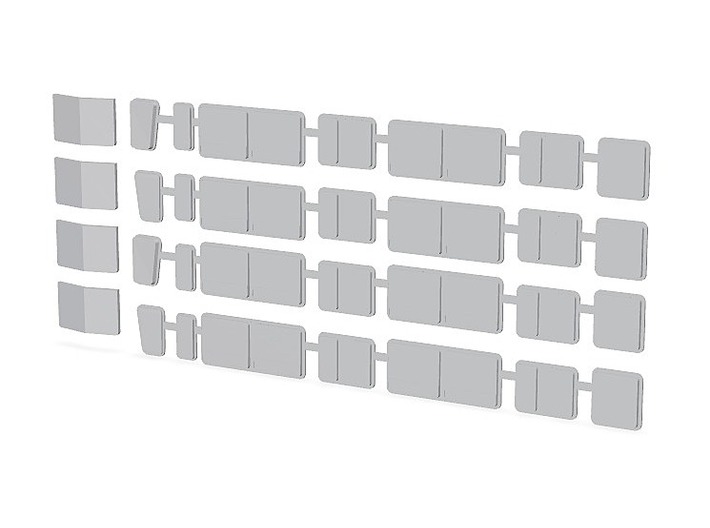 Fenster Stadtbahnwagen B Bügelfalte Schwenktüren 3d printed