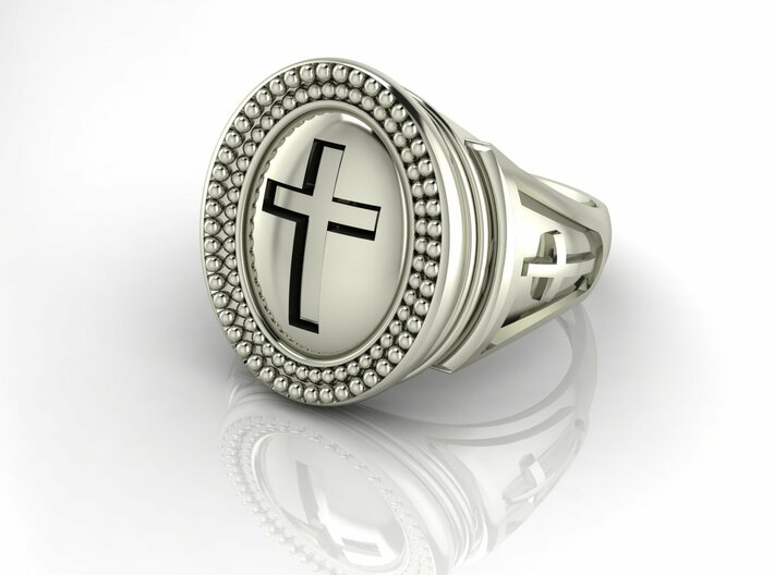 Pastor ring 3d printed