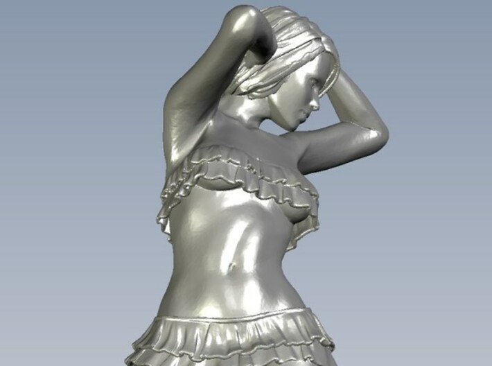 1/24 scale nose-art striptease dancer figure A x 3 3d printed 