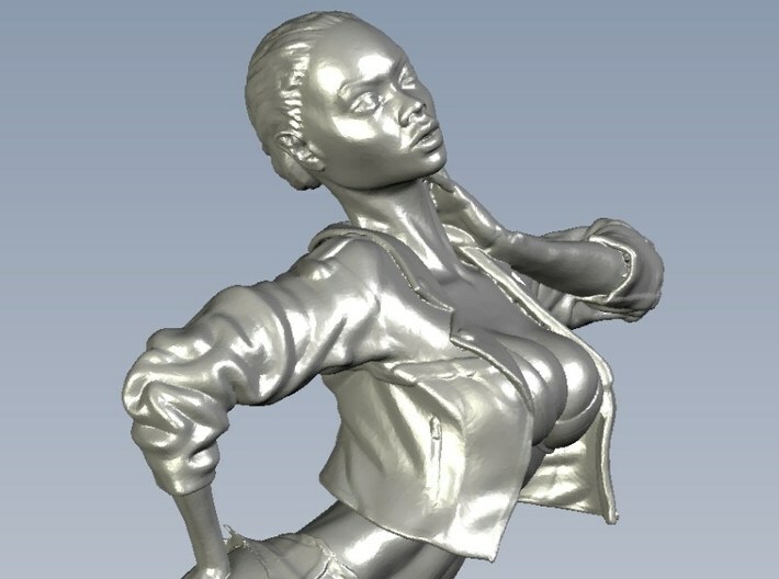 1/35 scale nose-art striptease dancer figure B x 3 3d printed 