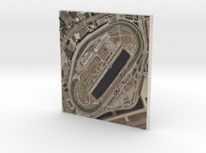 Daytona Int'l Speedway, Florida, USA, 1:10000 3d printed 