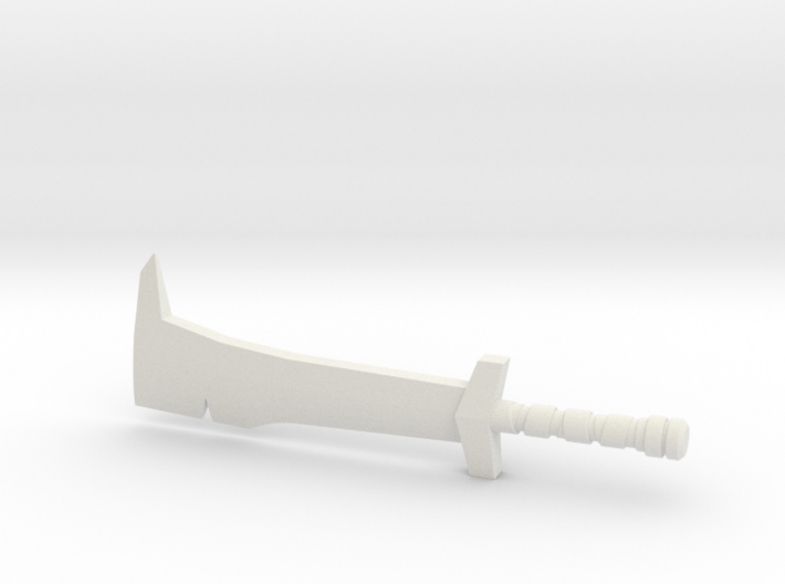 Orc Hunter sword (style 1) for Mythic Legions 3d printed 