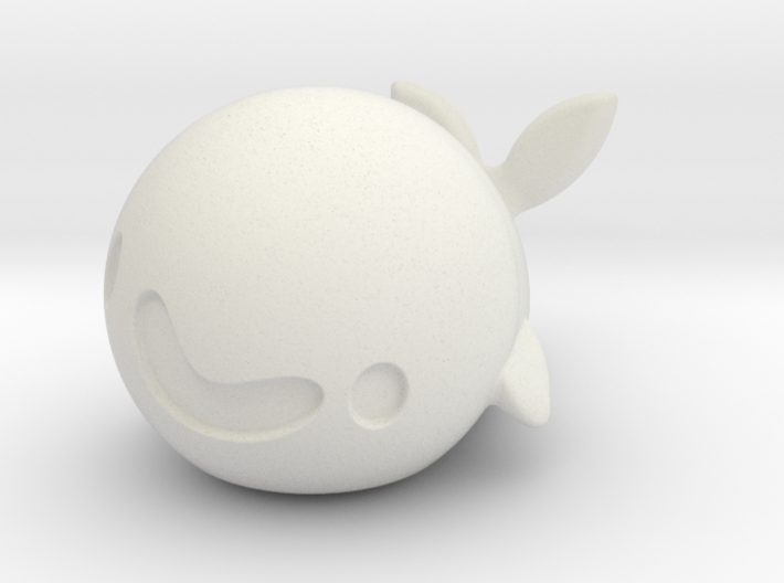 The Derpy Whale 3d printed