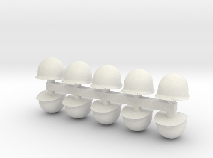 1-20 US M1 Helmets Set1 3d printed 