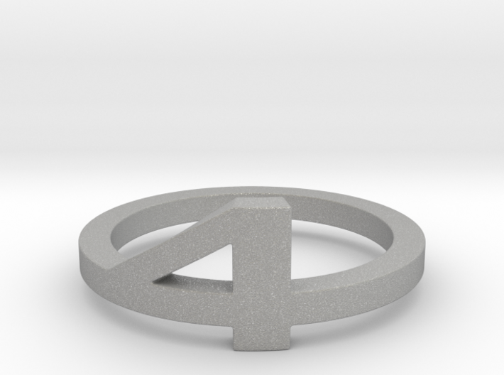 (Fantastic) Four Ring Ring Size 12.25 3d printed