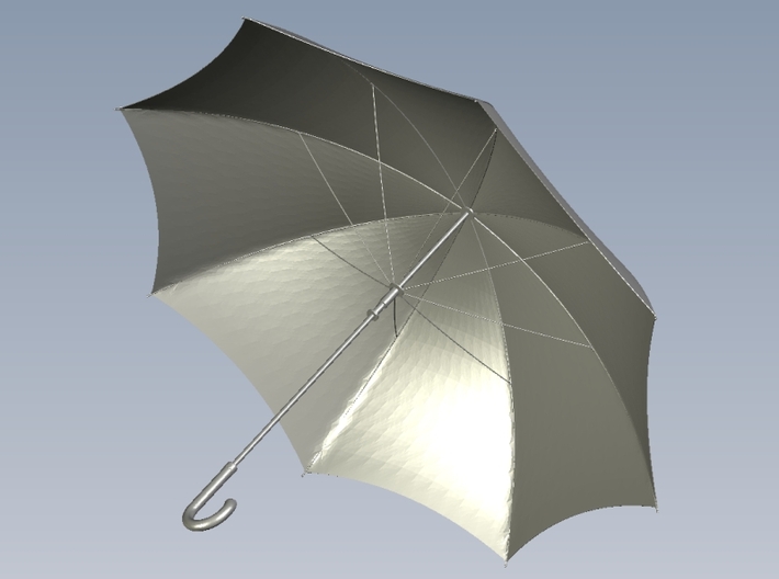 1/18 scale rain umbrellas x 2 3d printed 