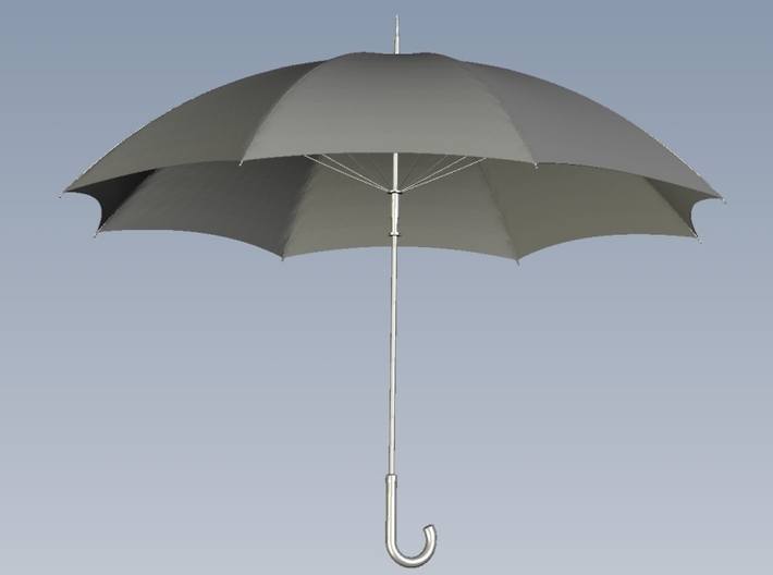 1/18 scale rain umbrellas x 3 3d printed 