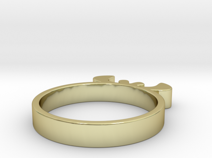 Simple Ring 15.70 U.K. Size J1/2 or US size 5 3d printed