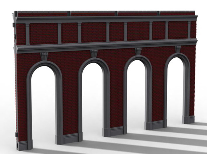 NGG-Mext01c - Large Railway Station 3d printed 