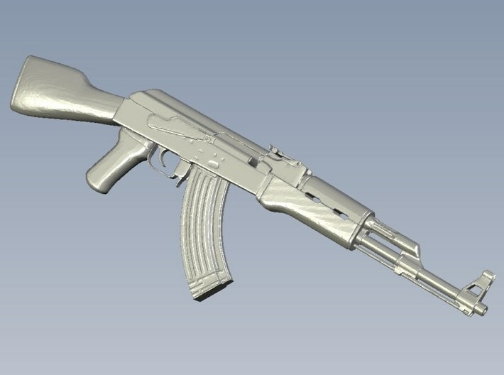 1/48 scale Avtomat Kalashnikova AK-47 rifles x 3 3d printed