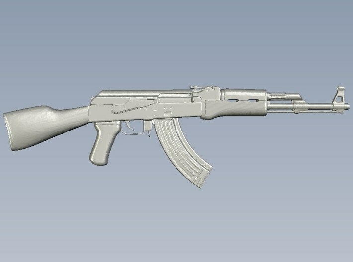 1/48 scale Avtomat Kalashnikova AK-47 rifles x 3 3d printed 