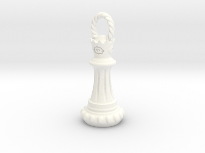 Queen Pendant/Keychain 3d printed