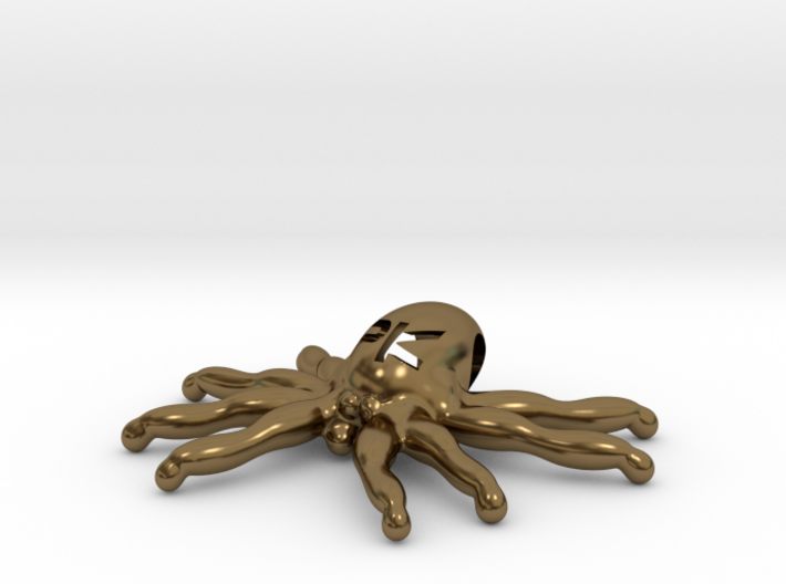 The Parallelkeller &quot;Spider-Kraken&quot; pendant (larger 3d printed
