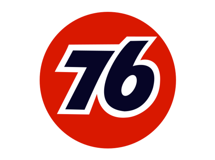 Gas Station Sign Post, 1/32 Scale 3d printed Union 76 Logo