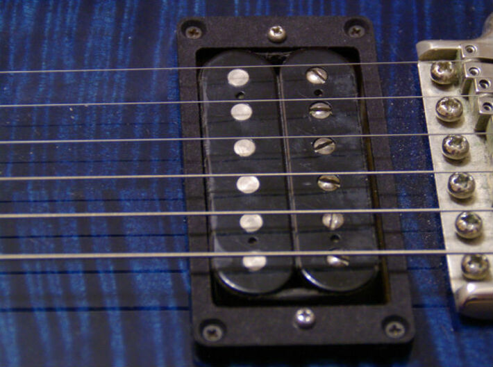 Pickup Mounting Ring for PRS - pair 3d printed Installed on a PRS Custom 24