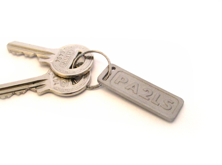 Keychain your callsign or name - Aluminium 3d printed