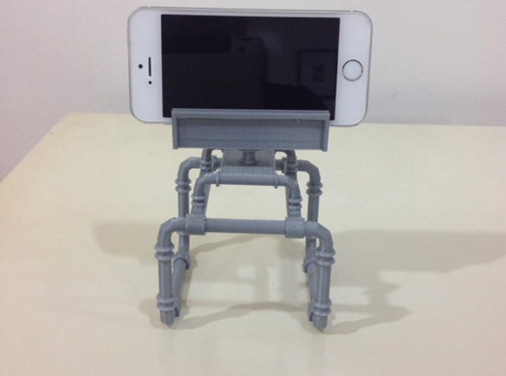 Industrial Smart Phone Stand 3d printed 